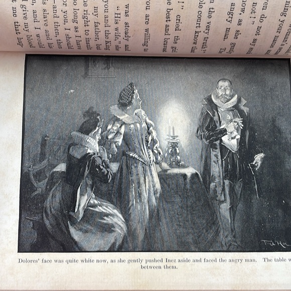 In the Palace of the King, A Love Story of Old Madrid by F. Marion Crawford 1900 - Picture 12 of 13